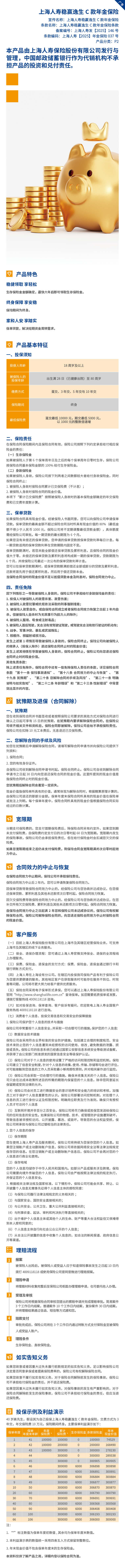 上海人寿稳赢逸生C款年金保险产品挂网图片.jpg